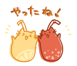 Drink Cat sticker #7525178