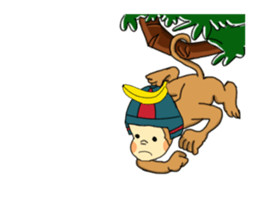 MONKEY Panic!!!!!!!! sticker #7525368