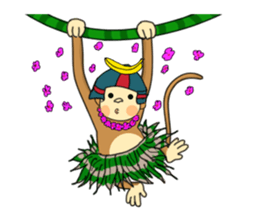 MONKEY Panic!!!!!!!! sticker #7525378