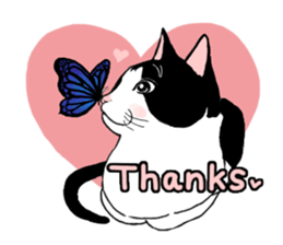 Cute Cat (English ver.) sticker #7526038