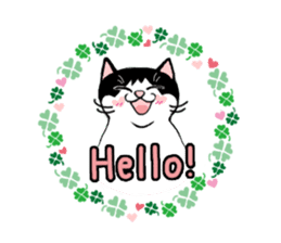 Cute Cat (English ver.) sticker #7526042