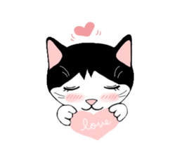 Cute Cat (English ver.) sticker #7526043