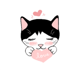 Cute Cat (English ver.) sticker #7526043