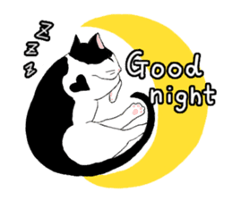 Cute Cat (English ver.) sticker #7526054