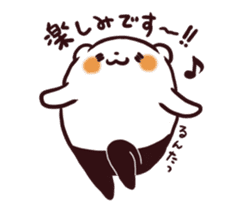 Overweight bear (Polite word) sticker #7526076