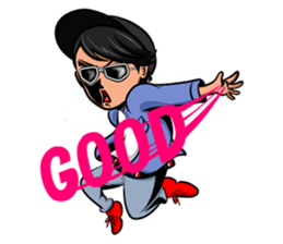 Smile Man YUCHAN sticker #7526225