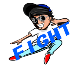 Smile Man YUCHAN sticker #7526226