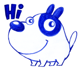 Puppy Q sticker #7526708