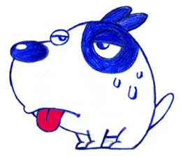 Puppy Q sticker #7526713