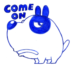 Puppy Q sticker #7526715