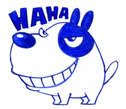 Puppy Q sticker #7526716