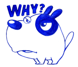 Puppy Q sticker #7526718