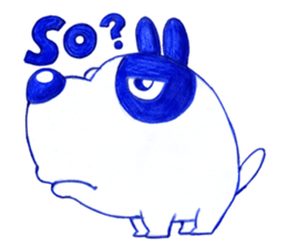 Puppy Q sticker #7526720