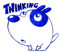 Puppy Q sticker #7526724