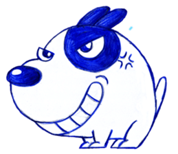 Puppy Q sticker #7526730