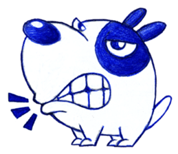 Puppy Q sticker #7526735