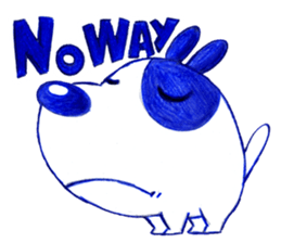 Puppy Q sticker #7526736