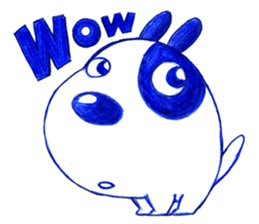 Puppy Q sticker #7526737