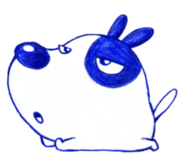 Puppy Q sticker #7526739