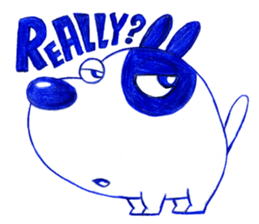 Puppy Q sticker #7526740