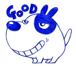 Puppy Q sticker #7526743