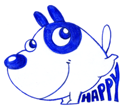 Puppy Q sticker #7526744