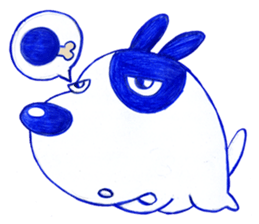 Puppy Q sticker #7526746