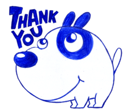 Puppy Q sticker #7526747