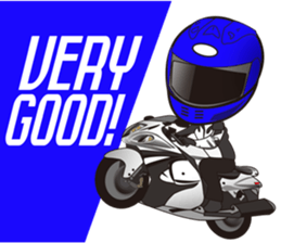 MOTO! BIKE! RACE! I LIKE motorcycle!4 sticker #7526990
