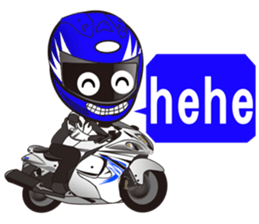 MOTO! BIKE! RACE! I LIKE motorcycle!4 sticker #7527016