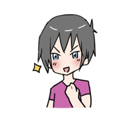 Brother of troubled personality sticker #7527345