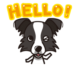 iinu - Border Collie sticker #7527868