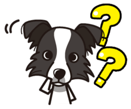 iinu - Border Collie sticker #7527876