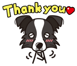 iinu - Border Collie sticker #7527880
