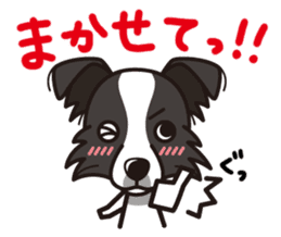 iinu - Border Collie sticker #7527881