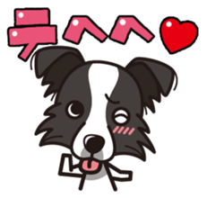 iinu - Border Collie sticker #7527885