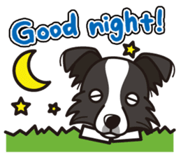 iinu - Border Collie sticker #7527889