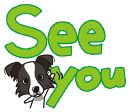 iinu - Border Collie sticker #7527907