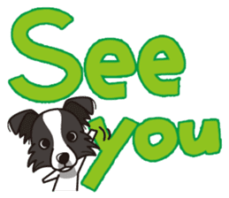 iinu - Border Collie sticker #7527907