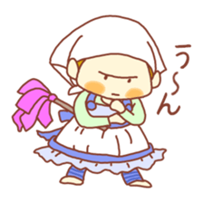 potechibi chan / Apron sticker #7528710