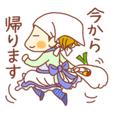 potechibi chan / Apron sticker #7528720