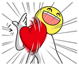 Scary Smile Sticker sticker #7528909