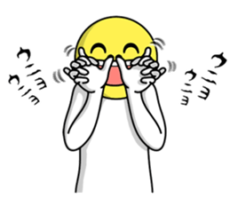 Scary Smile Sticker sticker #7528914