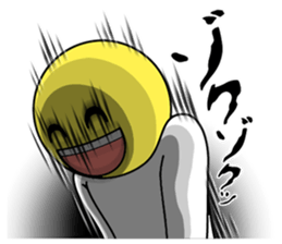 Scary Smile Sticker sticker #7528919