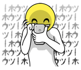 Scary Smile Sticker sticker #7528927