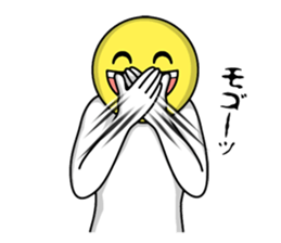 Scary Smile Sticker sticker #7528938