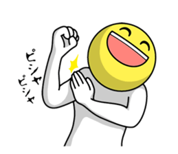 Scary Smile Sticker sticker #7528944