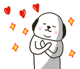 Bald Dog sticker #7529032