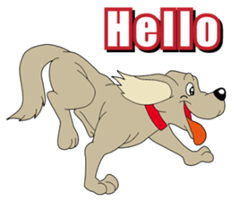 The Dog Paradise sticker #7529280