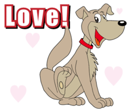 The Dog Paradise sticker #7529291